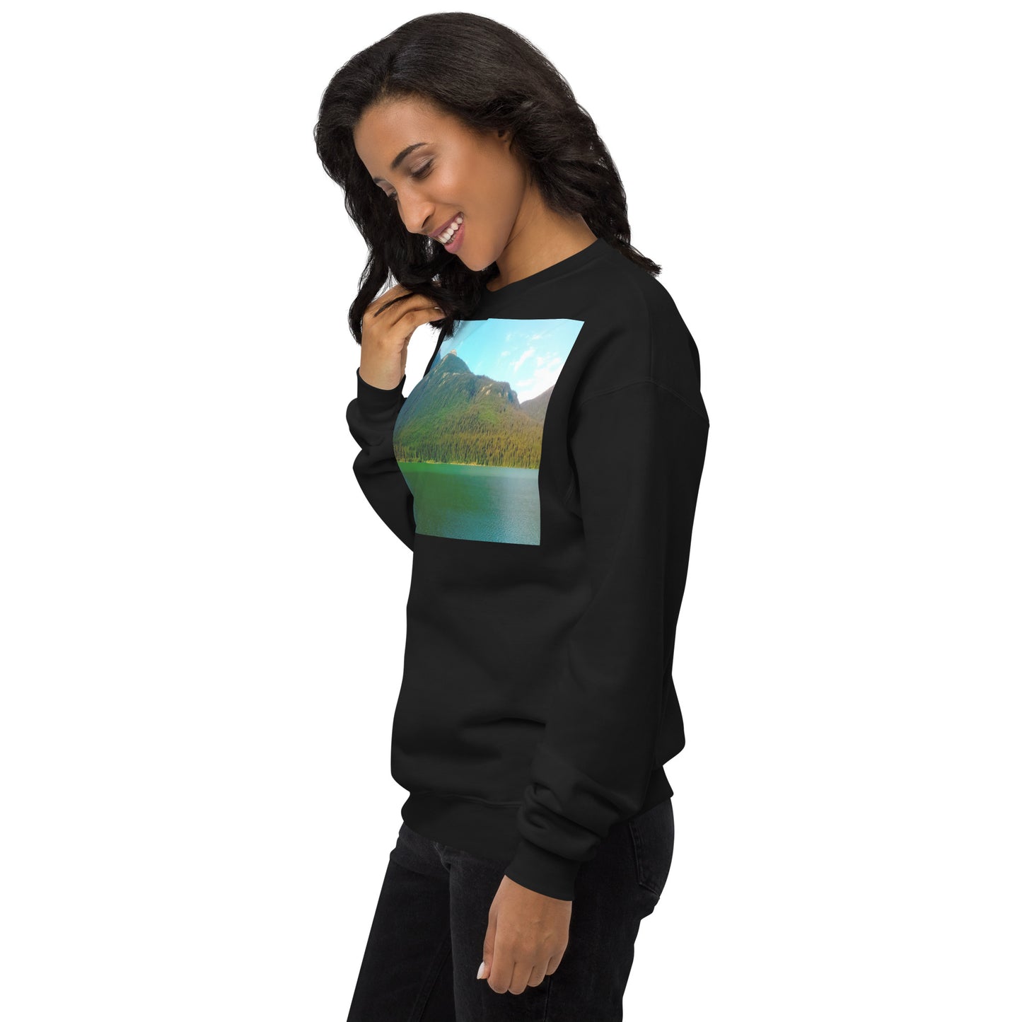 Mountain Bay #3 Unisex fleece sweatshirt