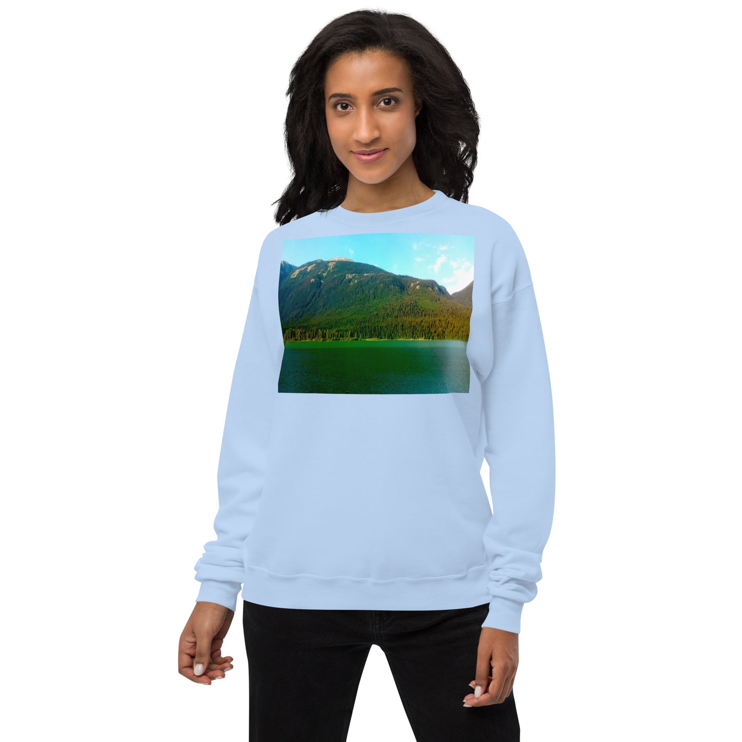 Mountain Bay #3 Unisex fleece sweatshirt