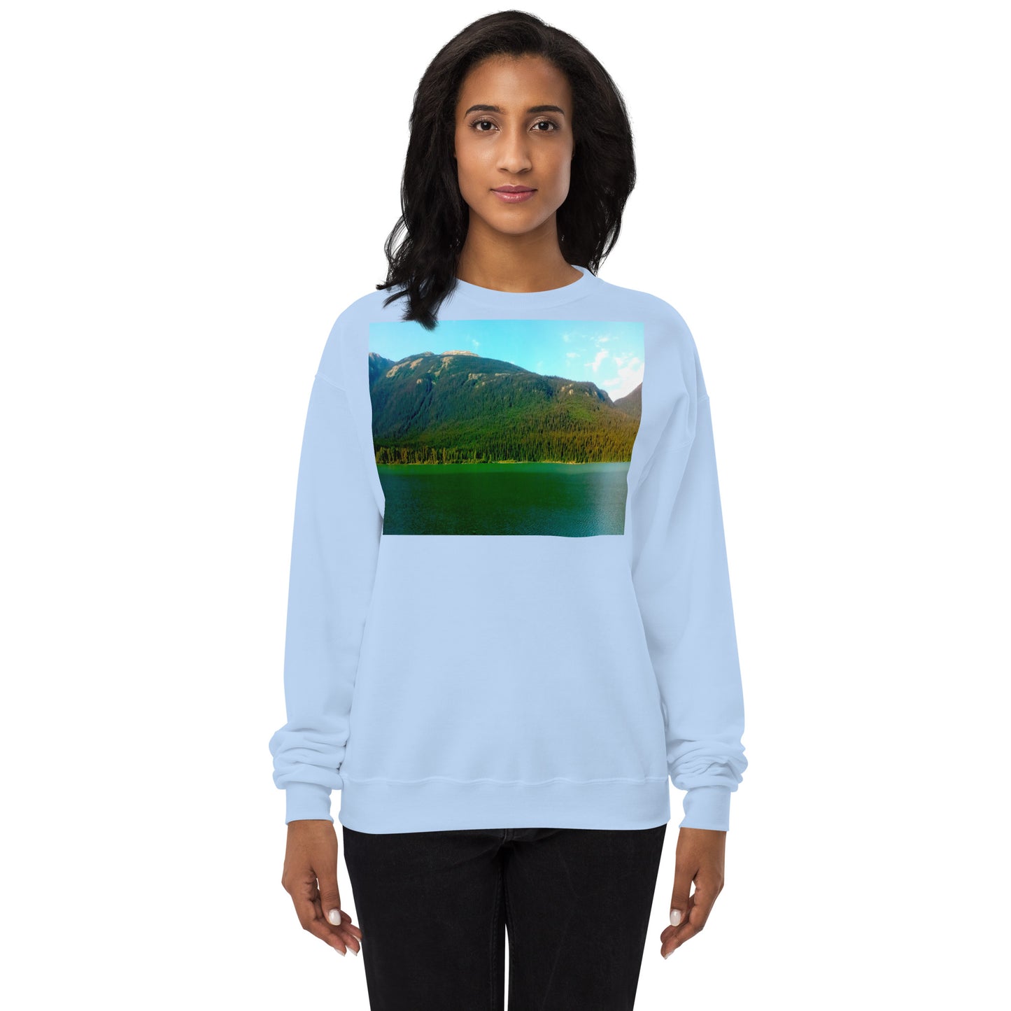 Mountain Bay #3 Unisex fleece sweatshirt