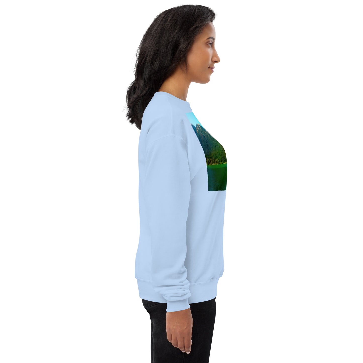 Mountain Bay #3 Unisex fleece sweatshirt