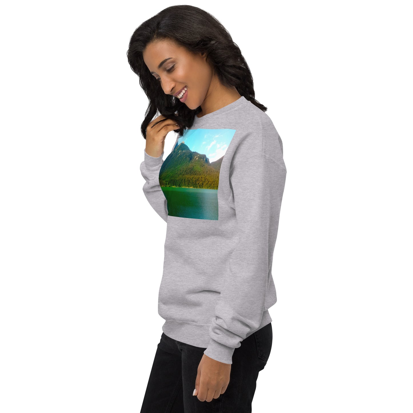 Mountain Bay #3 Unisex fleece sweatshirt