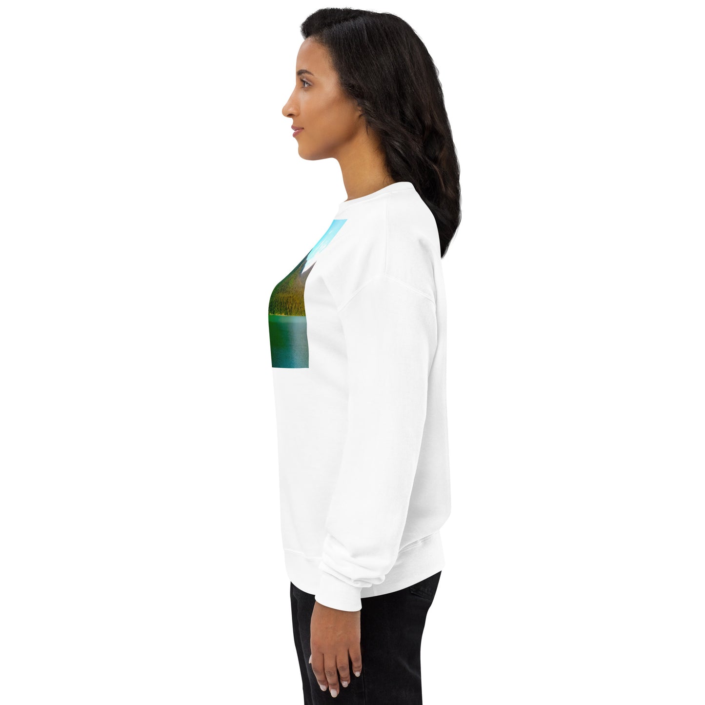 Mountain Bay #3 Unisex fleece sweatshirt