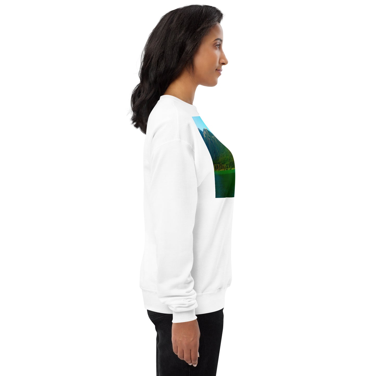 Mountain Bay #3 Unisex fleece sweatshirt