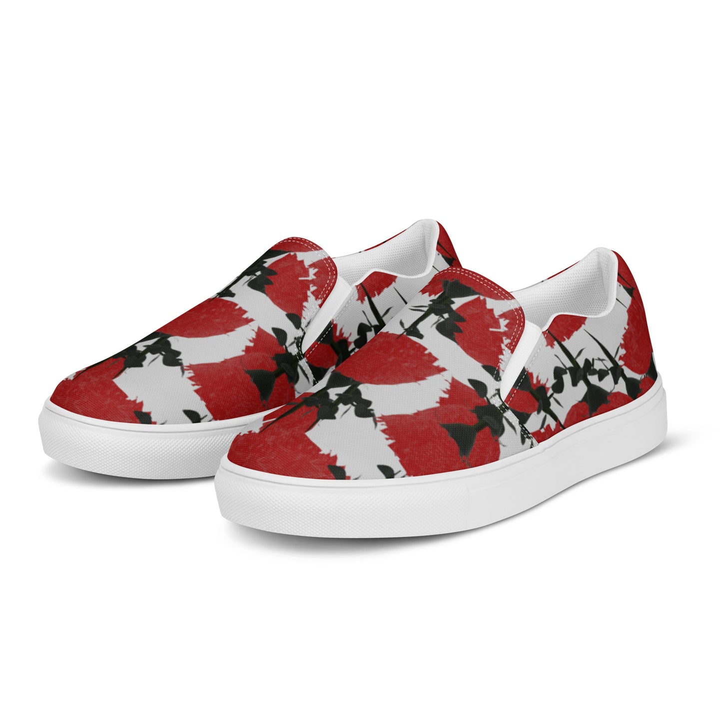 Rose Bed slip-on canvas shoes