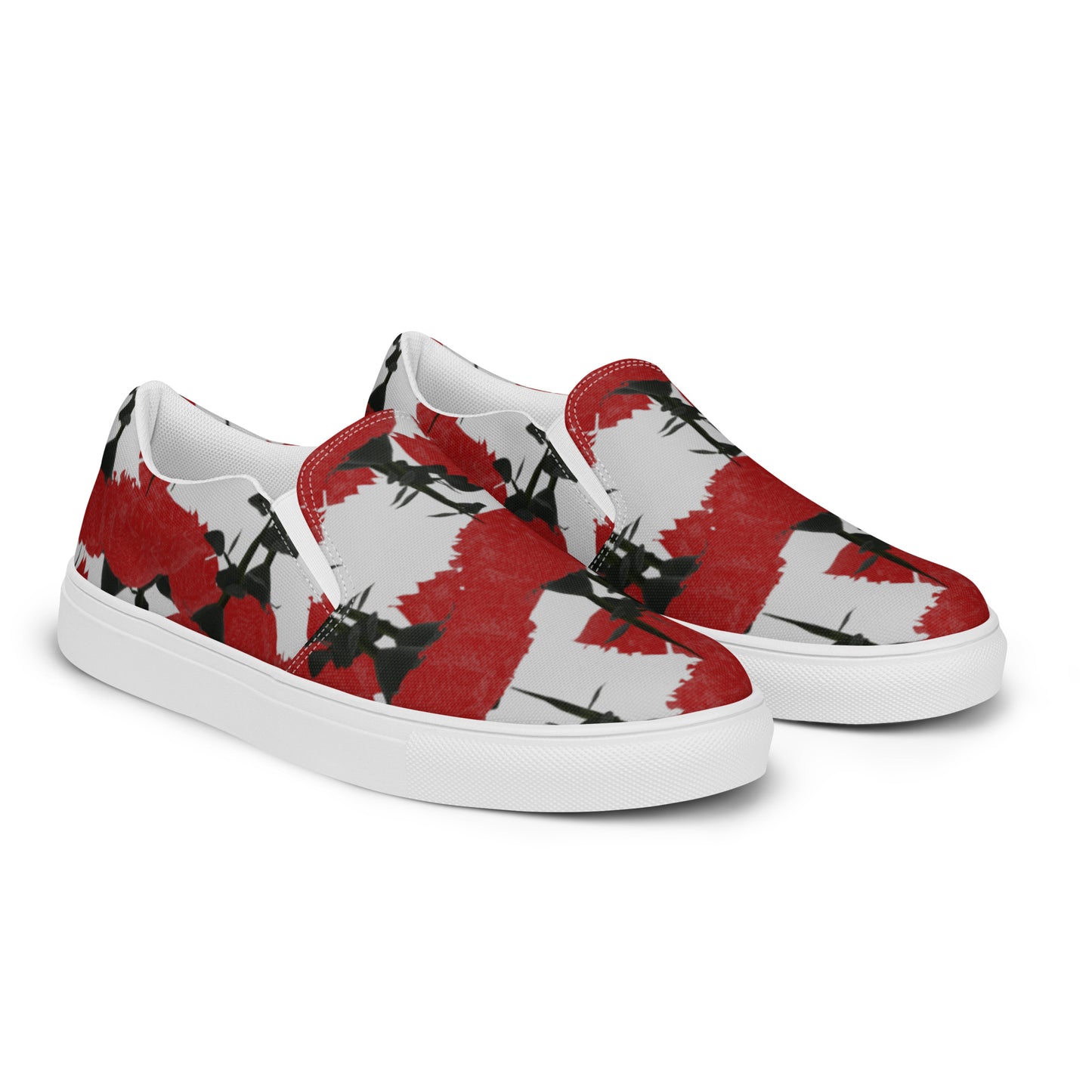 Rose Bed slip-on canvas shoes